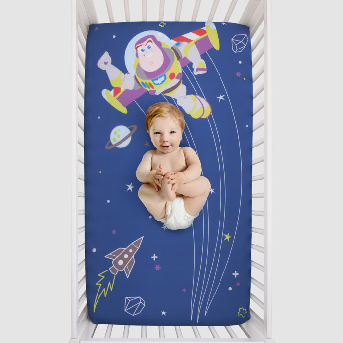 Disney Toy Story Buzz Lightyear Fitted Crib Sheet & Reviews Wayfair